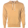 Independent Trading Co. Unisex Golden Wheat Heather Midweight French Terry Hooded Pullover Sweatshirt