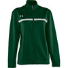Under Armour Women's Forest Green/White Campus Knit Full Zip