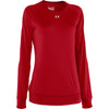 Under Armour Women's Red Travel L/S Shirt