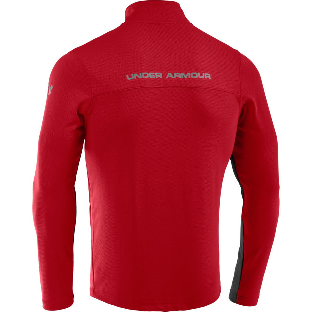 Under Armour Men's Red/Black UA Reflex Warm-Up Jacket