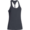 Under Armour Women's Black UA Fly-By Stretch Mesh Tank