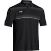 Under Armour Men's Black Conquest On Field Polo