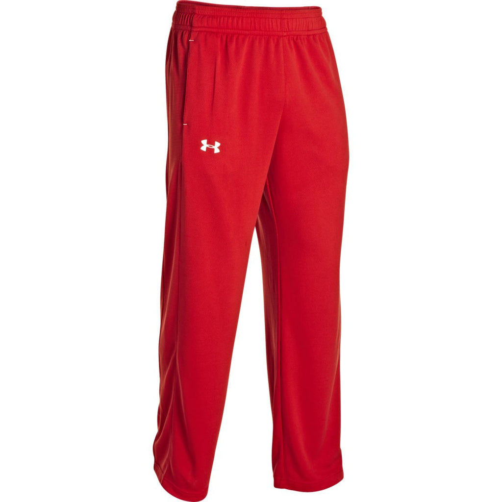 Under Armour Men's Red Fitch Warm Up Pant