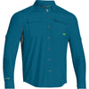 Under Armour Men's Blue Iso-Chill Flats Guide L/S Shirt