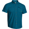 Under Armour Men's Blue Iso-Chill Flats Guide S/S Shirt