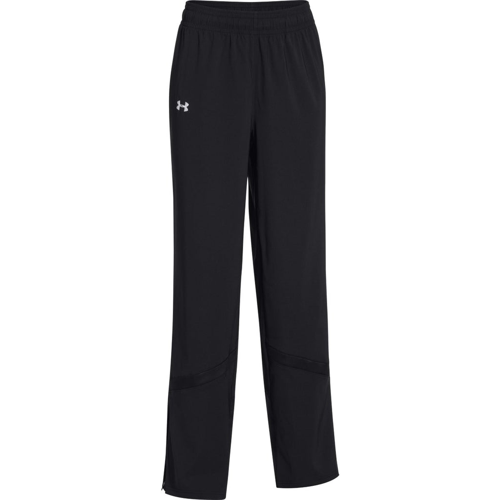 Under Armour Women's Black Pre-Game Woven Pant