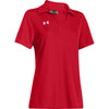 Under Armour Women's Red Performance Team Polo