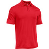 Rally Under Armour Corporate Men's Red Performance Polo