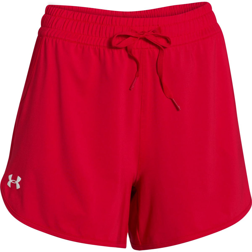 Under Armour Women's Red Assist Shorts