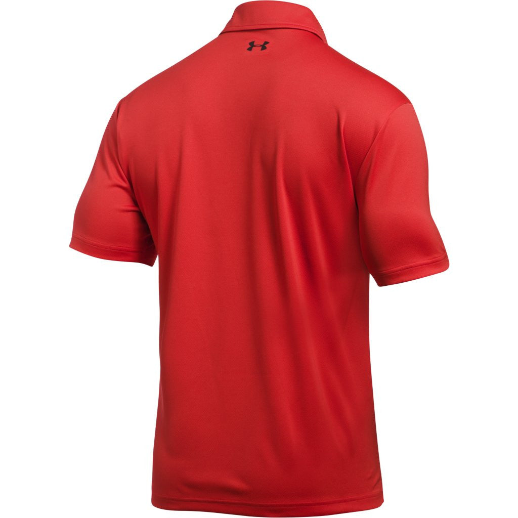 Under Armour Corporate Men's Red Tech Polo