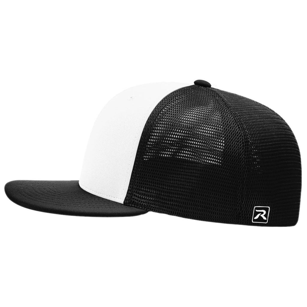 Richardson White/Black Alternate Pulse Mesh R-Flex Hat