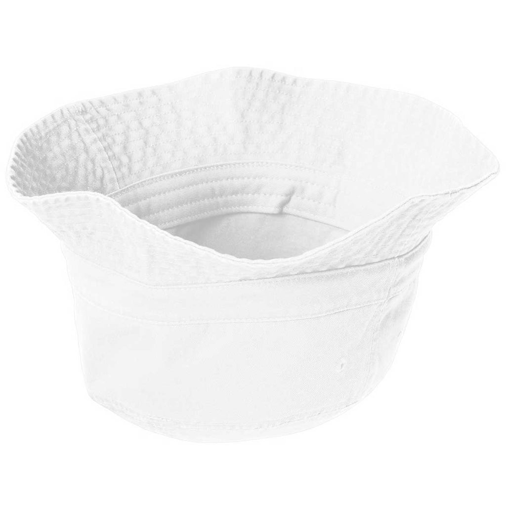 Port Authority White Bucket Hat