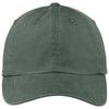 Port Authority Green Garment Washed Cap