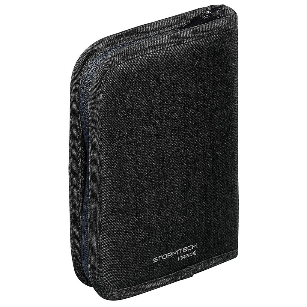 Stormtech Black/Black Cupertino RFID Passport Wallet