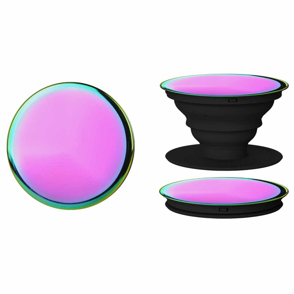 PopSockets Iridscent Black Grip Phone Holder