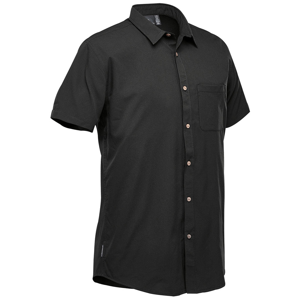 Stormtech Men's Black Azores Quick Dry Shirt