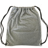 Recover Unisex Classic Grey Drawstring Backpack