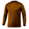 BAW Men's Texas Orange Loose Fit Cool Tek Long Sleeve T-Shirt
