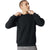 American Apparel Unisex Black ReFlex Fleece Crewneck Sweatshirt