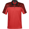Stormtech Men's Bright Red/Black Heather Silverback H2X-Dry Polo