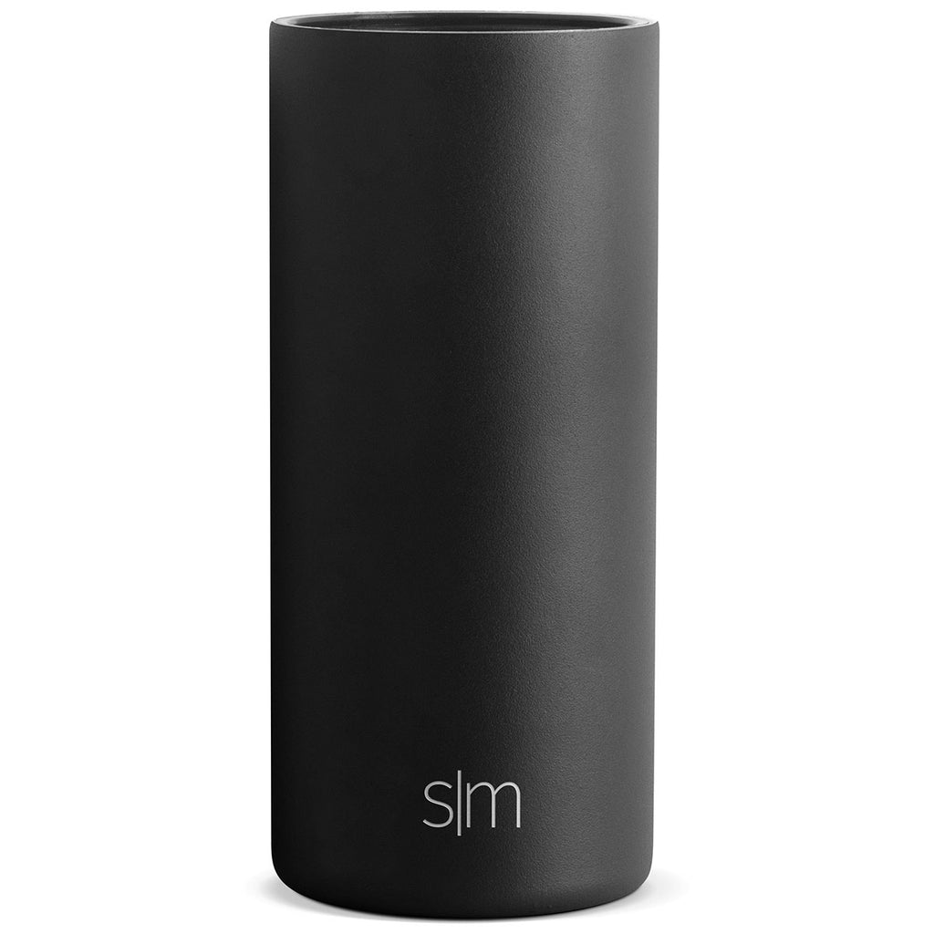 Simple Modern Matte Midnight Black Ranger Can Cooler Slim
