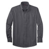 Red House Men's Charcoal Non-Iron Pinpoint Oxford Shirt