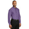 Red House Men's Purple Dusk Non-Iron Pinpoint Oxford Shirt