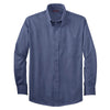 Red House Men's Vintage Navy Non-Iron Pinpoint Oxford Shirt
