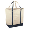 Red House Navy/Natural Medium Heavyweight Canvas Tote