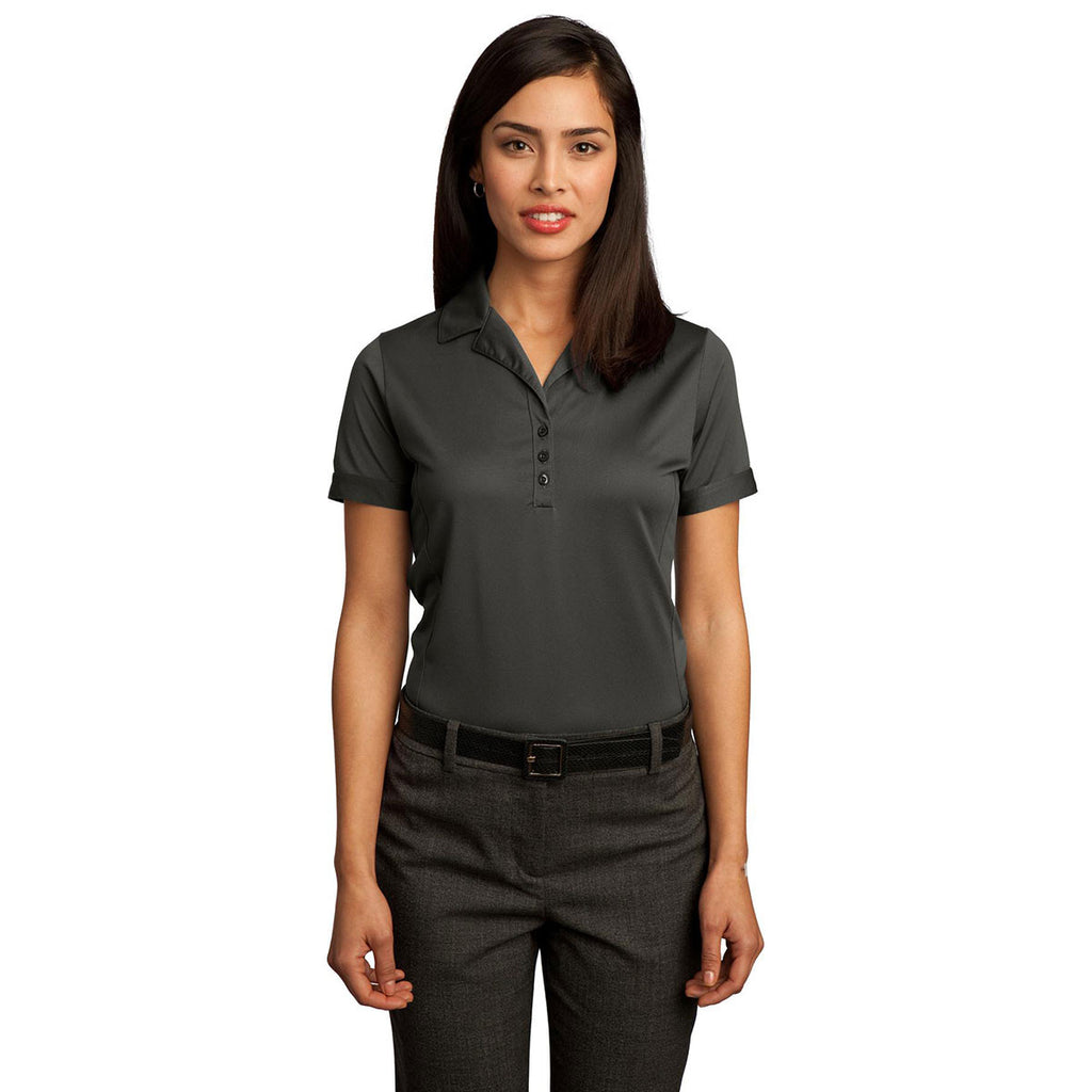 Red House Women's Clay Green Contrast Stitch Performance Pique Polo