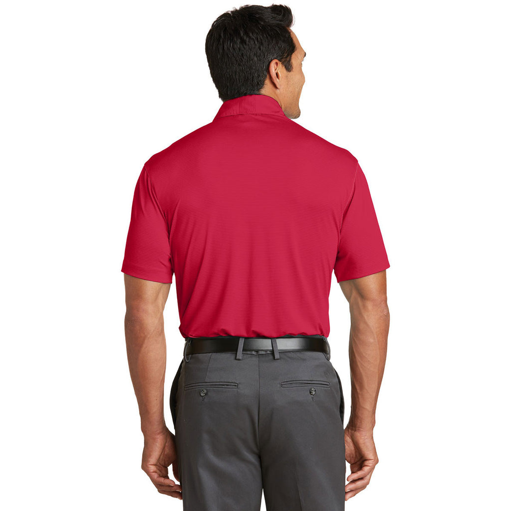 Red House Men's Red Ottoman Performance Polo