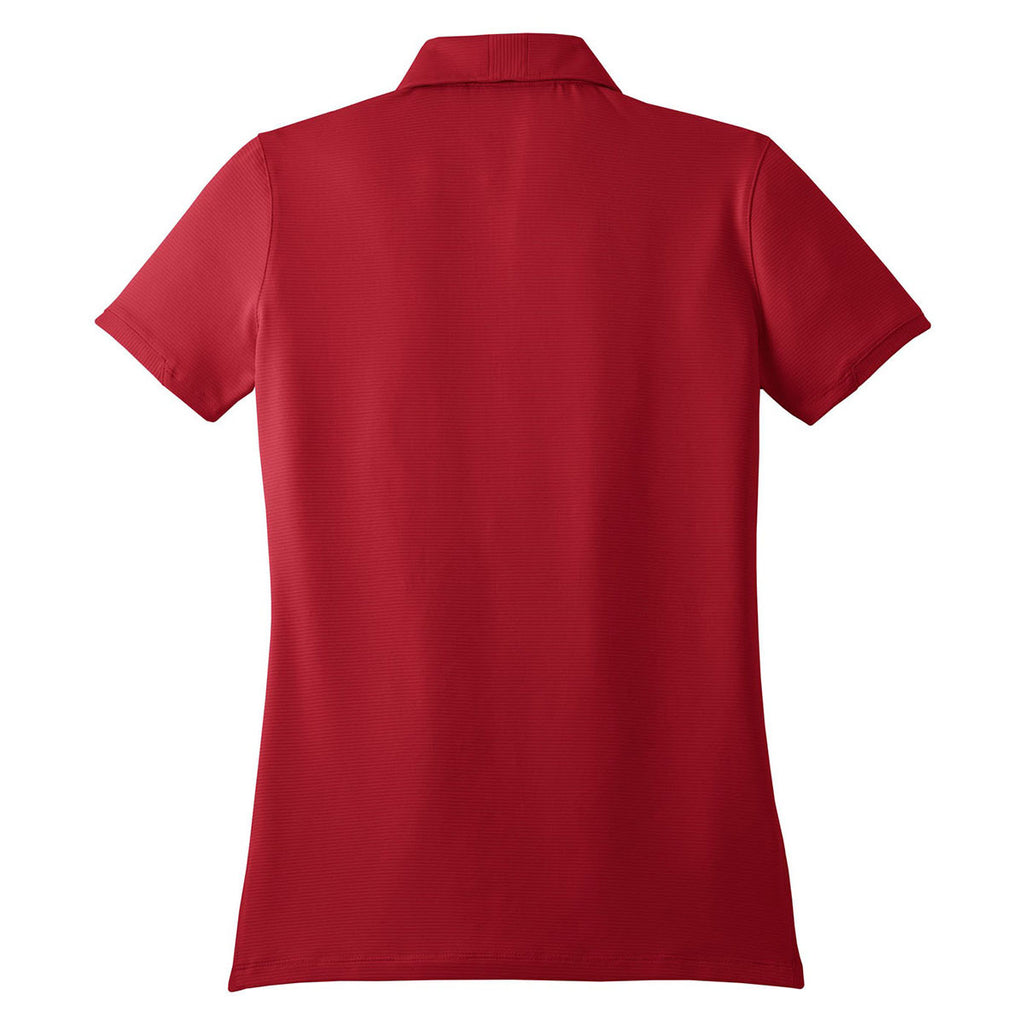 Red House Women's Red Ottoman Performance Polo