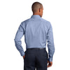 Red House Men's Blue Slim Fit Non-Iron Pinpoint Oxford Shirt