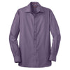 Red House Men's Purple Dusk Slim Fit Non-Iron Pinpoint Oxford Shirt