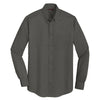 Red House Men's Grey Steel Non-Iron Twill Shirt