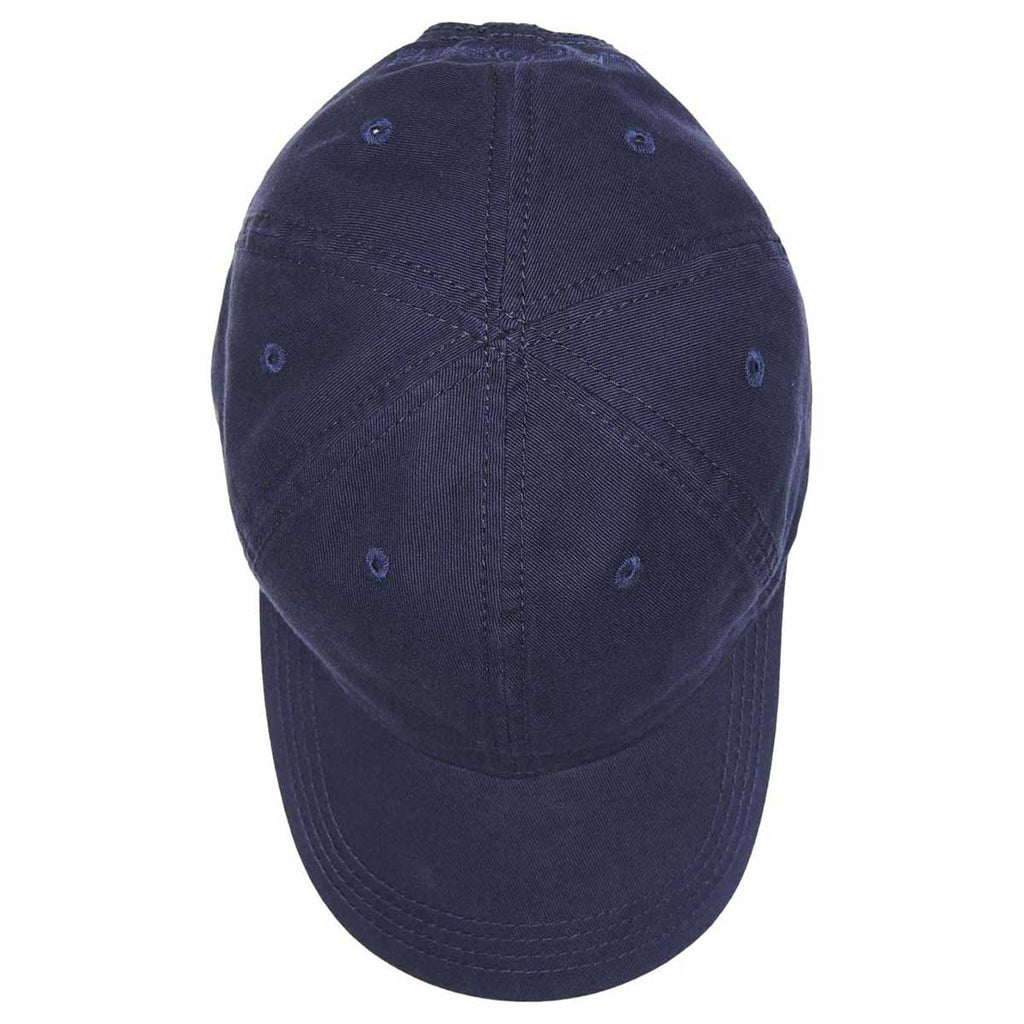 Lacoste Men's Navy Blue Gabardine Croc Hat