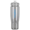 QNCH Clear SAHARA 28 oz. Eco-Polyclear Sports Bottle with Push/Pull Lid