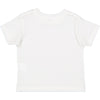 Rabbit Skins Toddler White Cotton Jersey T-Shirt