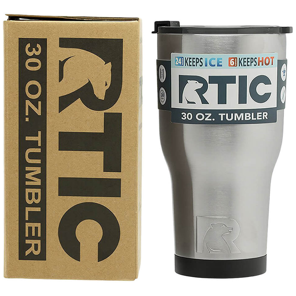 RTIC 30 oz Road Trip Tumbler Double-Walled Insulated Stainless