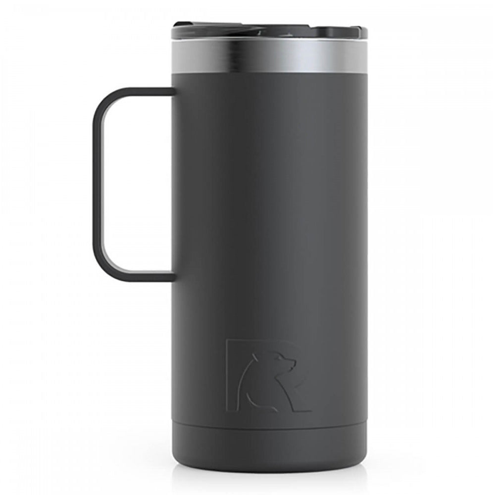 RTIC Black 16oz Travel Coffee Cup