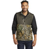 Russell Outdoors Men's Cargo Brown/ Realtree Edge Realtree Atlas Colorblock Soft Shell Vest