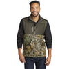 Russell Outdoors Men's Cargo Brown/ Realtree Edge Realtree Atlas Colorblock Soft Shell Vest