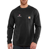 Growmark FS - Carhartt Men's Black Force Cotton L/S T-Shirt