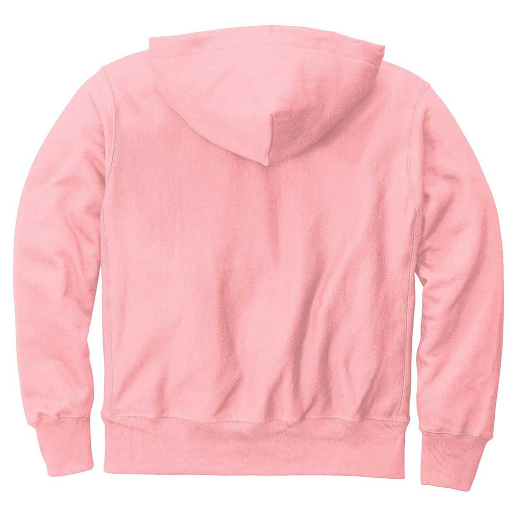 Champion Men\'s Pink Candy Reverse Weave Hooded Sweatshirt | Sweatshirts