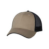 Valucap Khaki/Navy Sandwich Trucker Cap