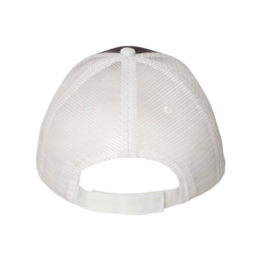 Valucap Navy/White Sandwich Trucker Cap