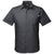 Spyder Men's Black Stryke Woven Short-Sleeve Shirt