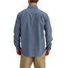 Carhartt Men's Denim Blue Chambray Fort Solid L/S Shirt