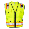 ML Kishigo Men's Lime Professional Surveyors Vest