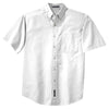 Port Authority Men's White Short Sleeve Twill Shirt